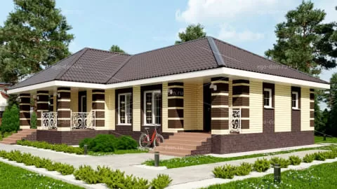 Комплекс с бассейном 94 м²